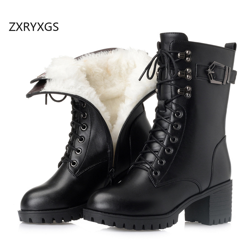 Crossfit Youtube - ZXRYXGS – bottes de neige noires