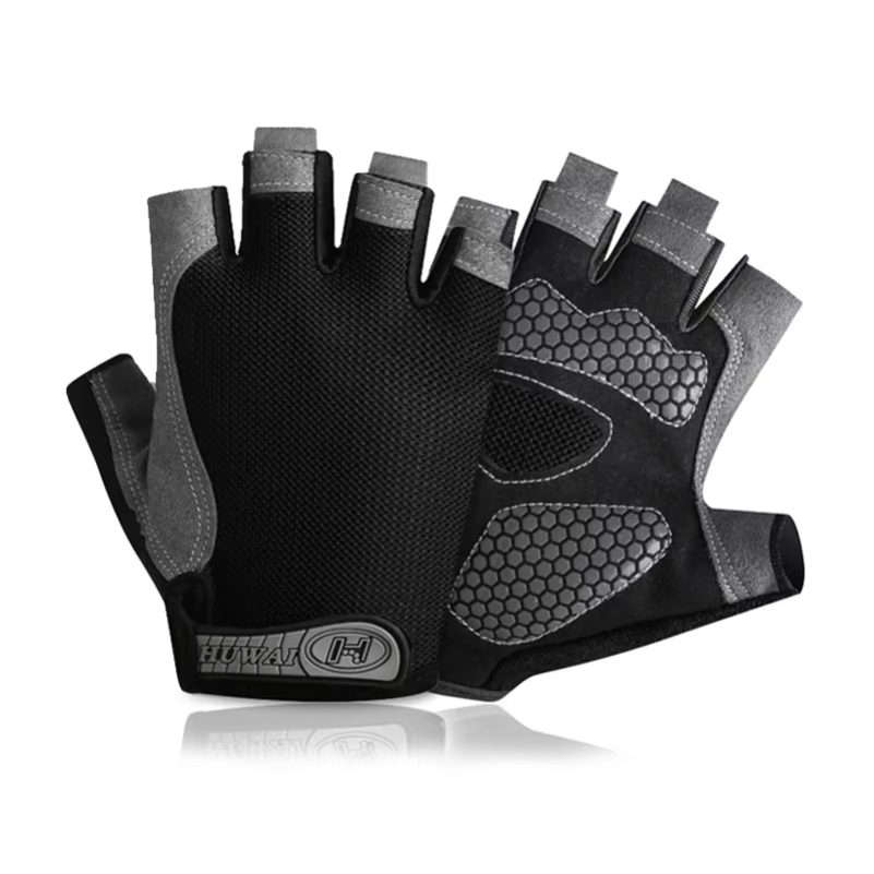 Crossfit Workout Gear - Gants de sport respirants demi-doigts pour