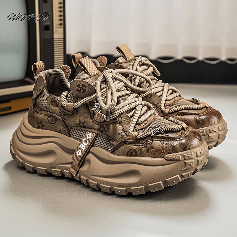 Crossfit Hard - Baskets Chunky pour Hommes, Chaussures de
