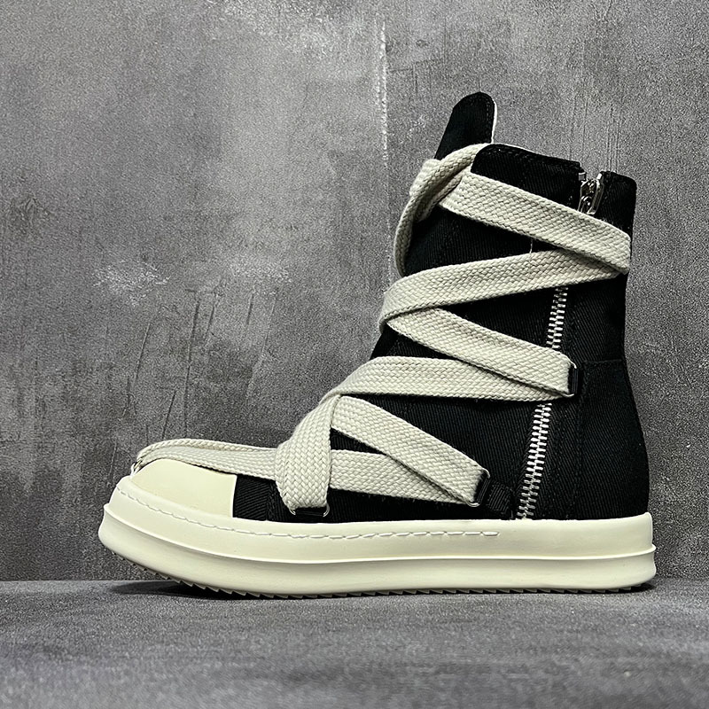 Crossfit Hard - Chaussures Montantes Décontractées en Toile pour