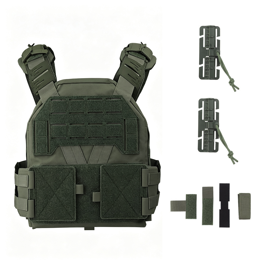 Crossfit Vest - Gilet tactique porte-plaques KZ, léger et