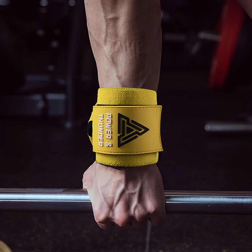 Crossfit Workout Gear - Bandes de poignet robustes pour musculation,