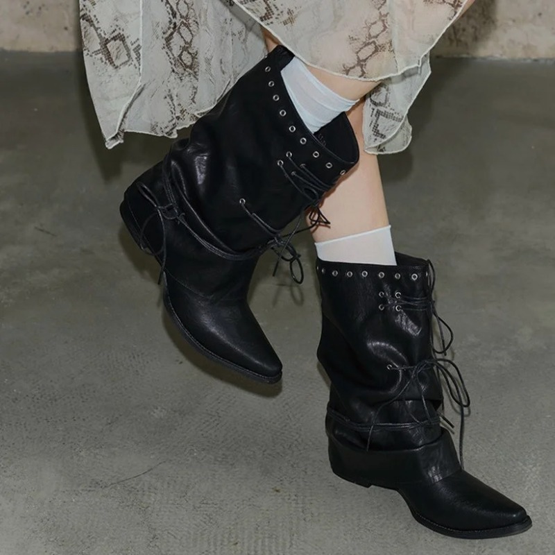Crossfit Youtube - Bottines courtes de style western pour