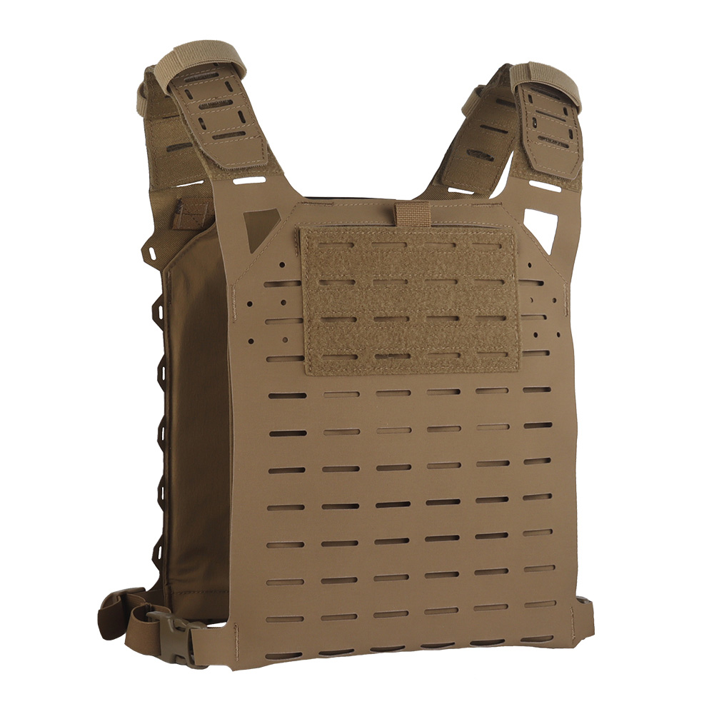Crossfit Vest - Porte-plaque SF léger en Nylon tactique,