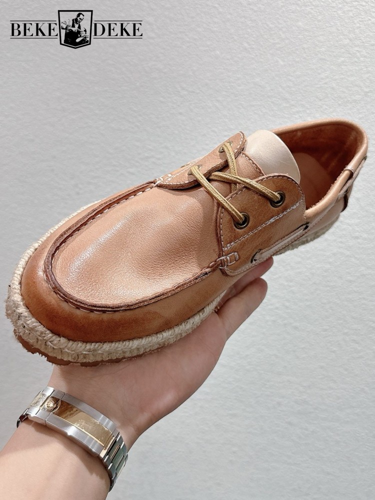 Crossfit Hard - Chaussures décontractées britanniques rétro pour homme,