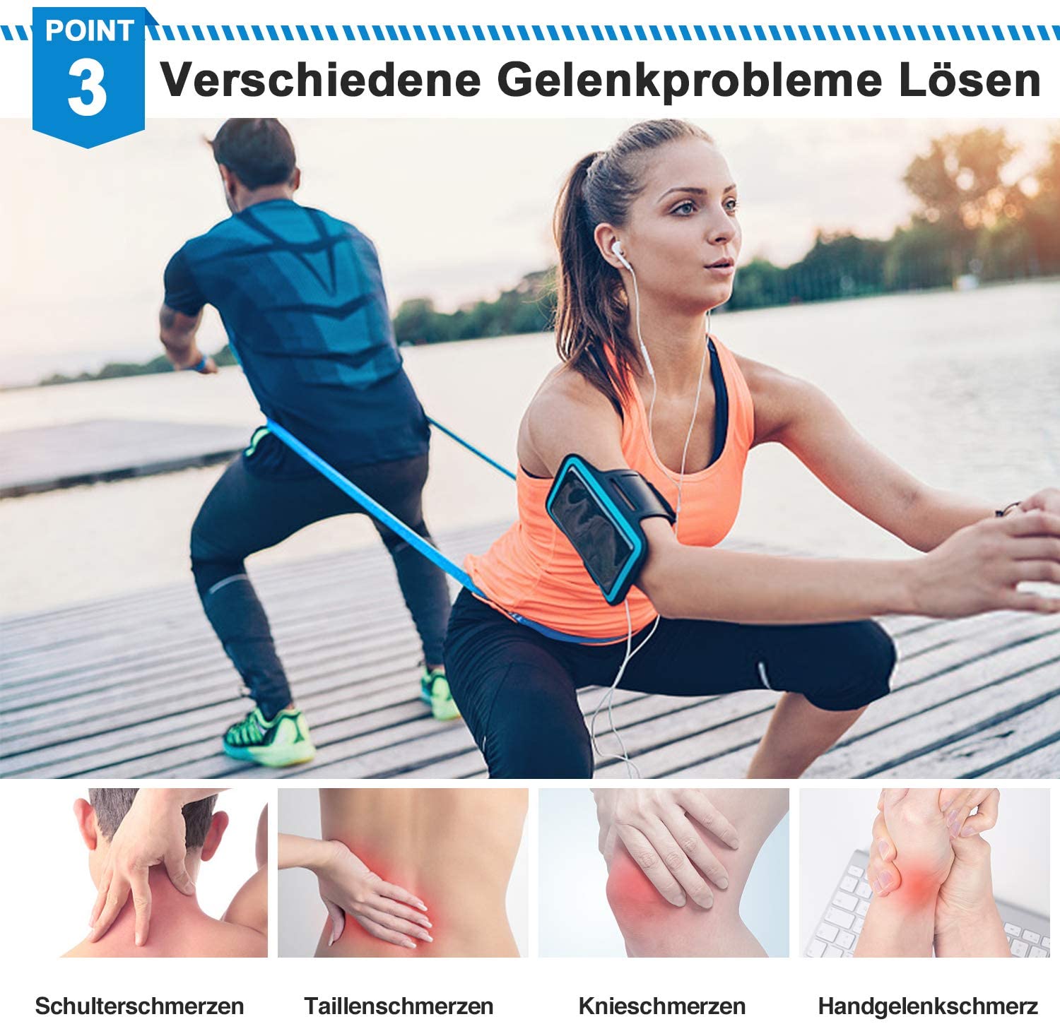 Bandes de Fitness élastiques 3 - Crossfit Workout Gear avis et prix