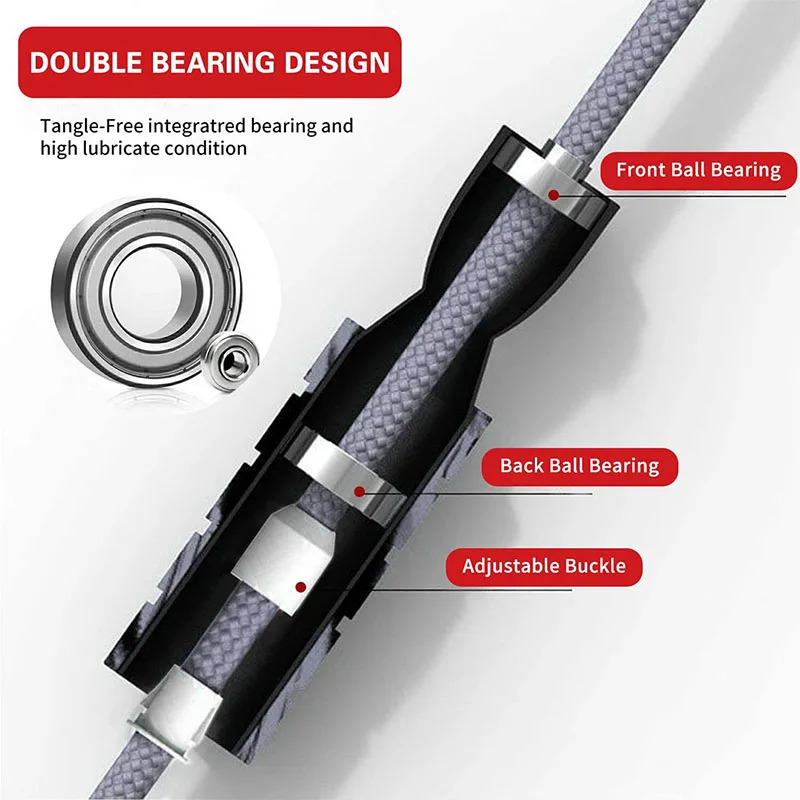 Corde de course ultralégère à  - Jump Rope Speed Bearing avis et prix