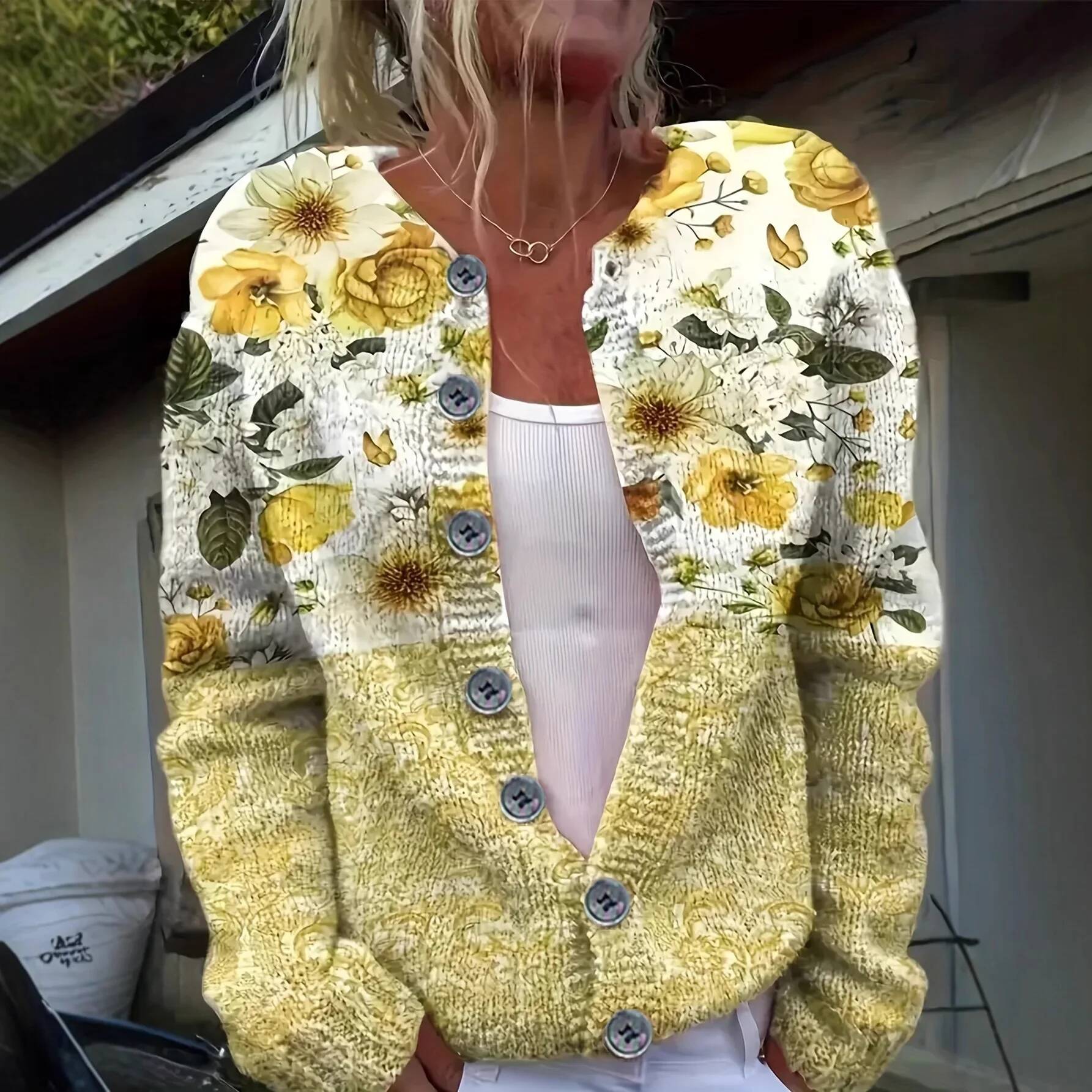 Cardigan ouvert à col rond imp - Crossfit Vest avis et prix