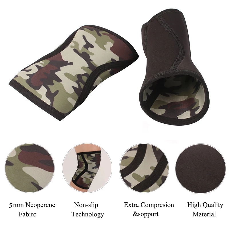 Genouillère de compression en  - Crossfit Workout Gear avis et prix