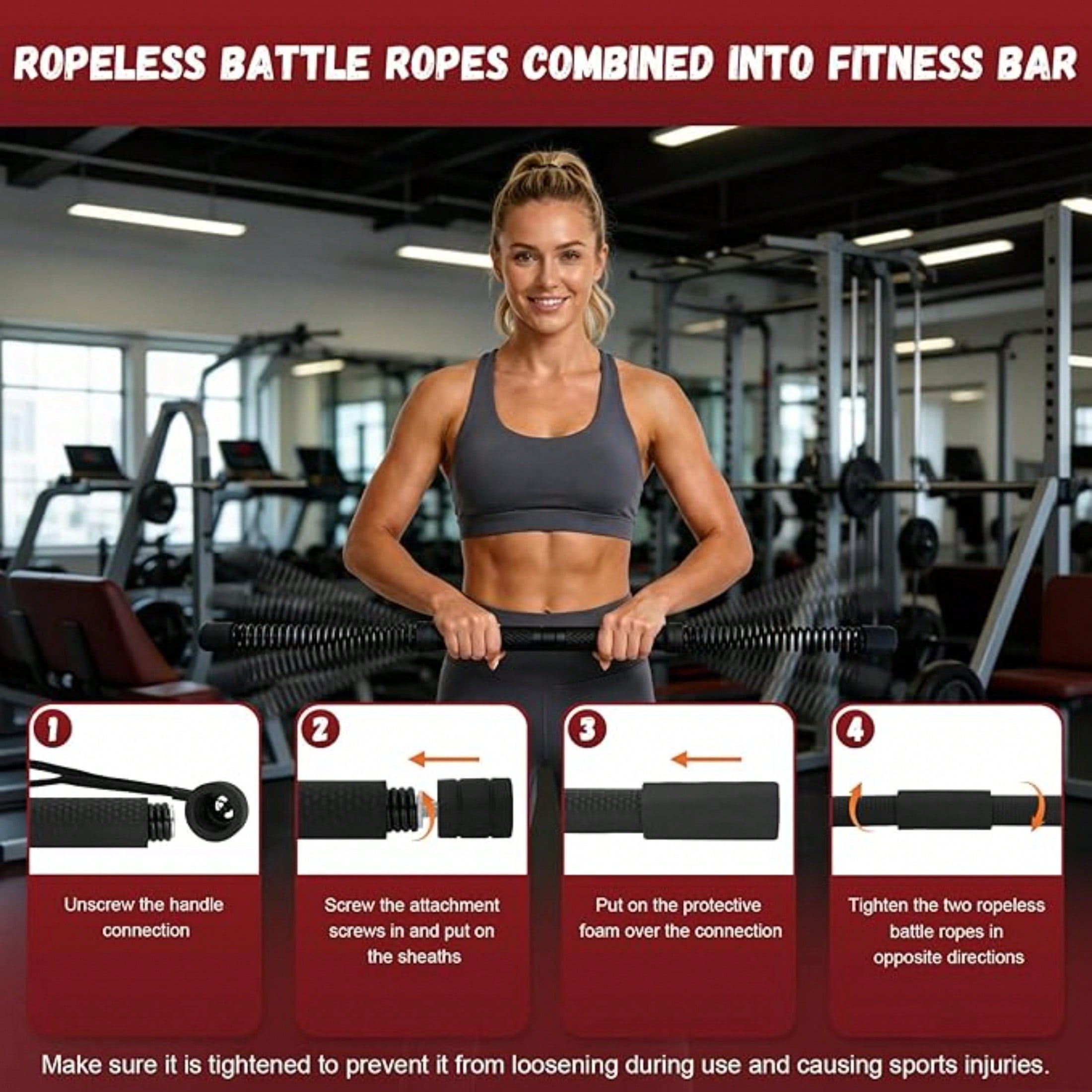 Barre de torsion sans fil 2-en - Crossfit Workout Gear avis et prix