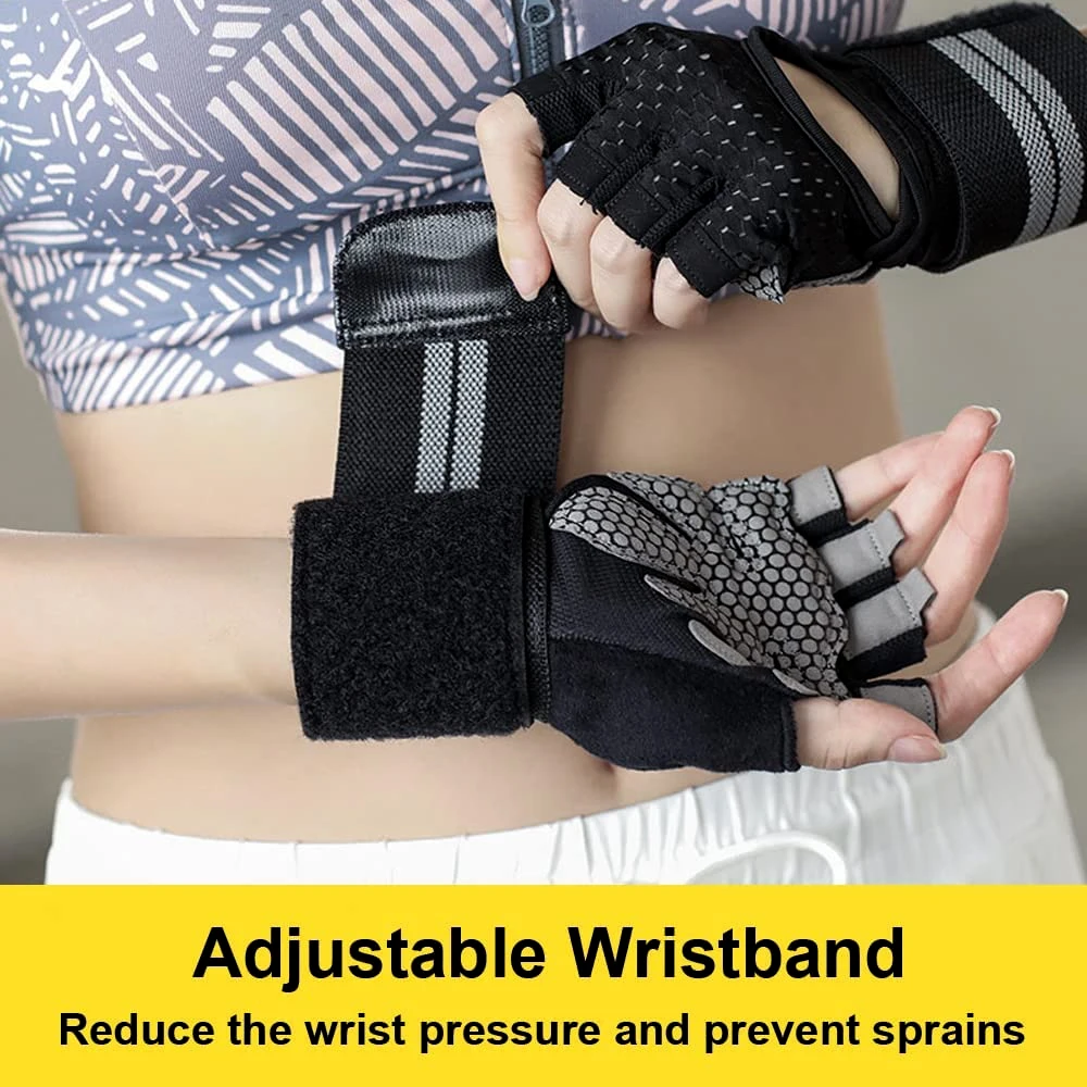 Gants de fitness demi-doigt av - Crossfit Workout Gear avis et prix